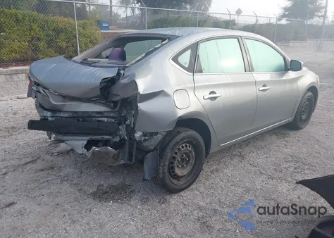 2014 Nissan Sentra Sv from USA, damaged, VIN 3N1AB7AP2EY223417